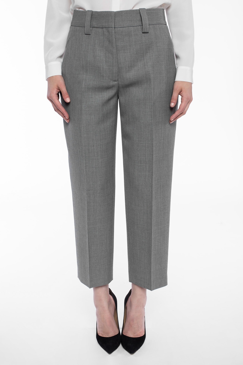 Grey Pleat-front trousers Acne Studios - Vitkac Canada